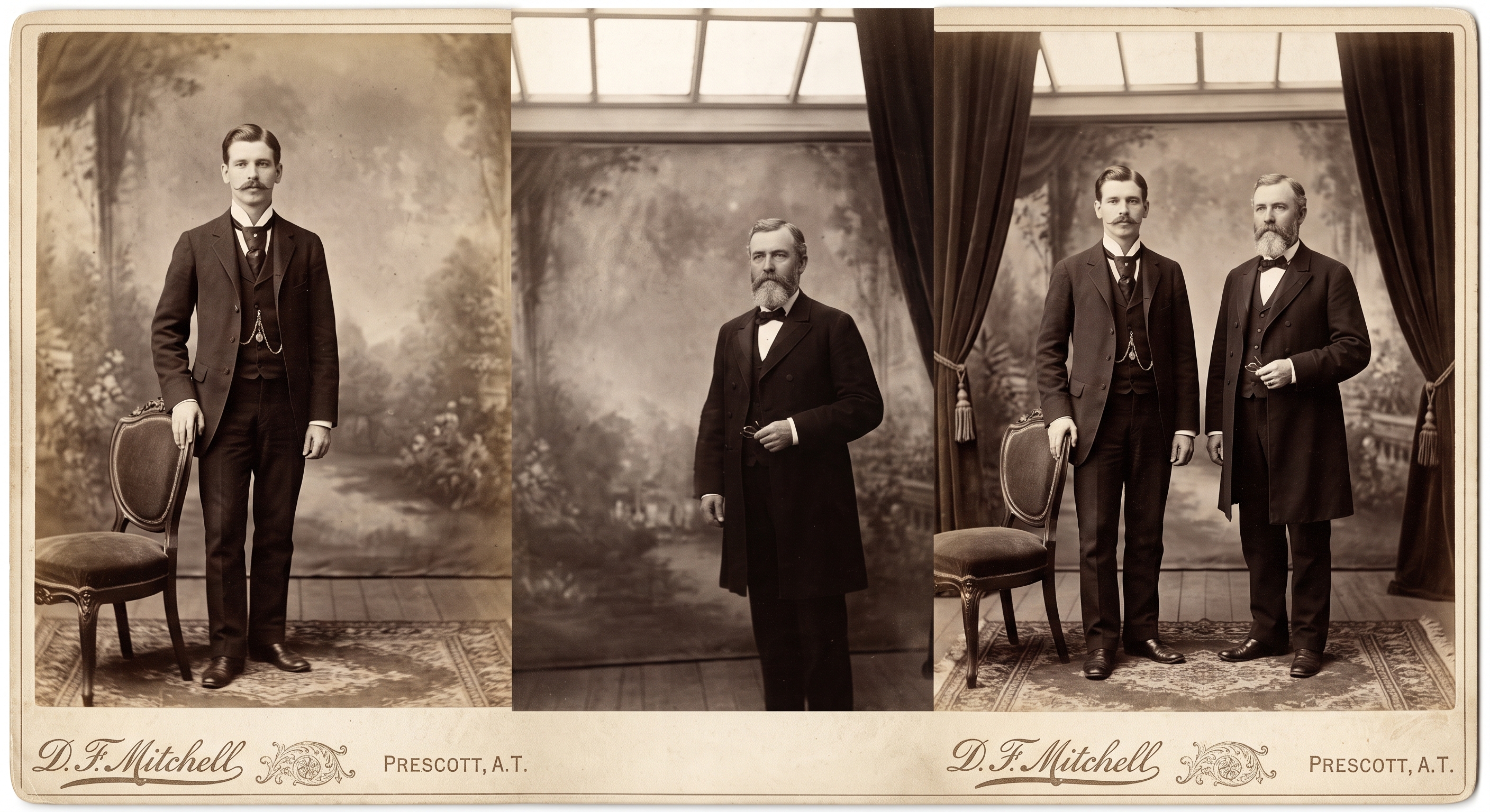 Dr. John Henry Holliday and Territorial Secretary John J. Gosper in Prescott