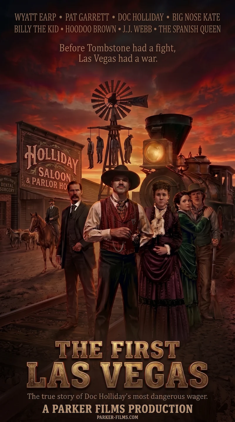 The First Las Vegas Theatrical Poster